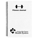 Fitness Journal Large 5 1/2 x 8 1/2, Wire-Bound, Leatherette Cover 7 Fitness Journal Large 5 1/2 x 8 1/2, Wire-Bound, Leatherette Cover 7