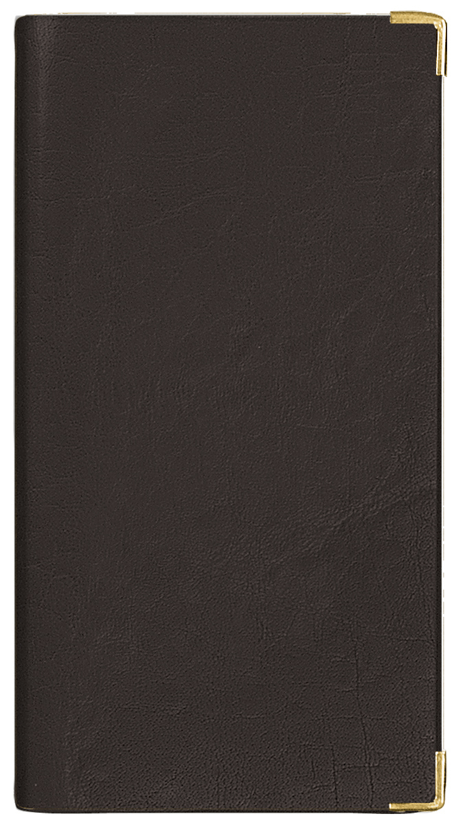 Continental Weekly Pocket Planner w/ Brass Corners 1