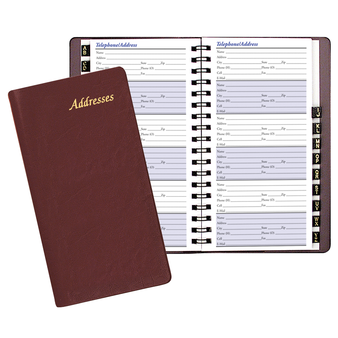 Medium Address Book/ Continental Cover 1
