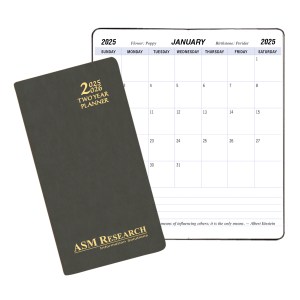Two Year Pocket Planner w/ Canyon Cover 1 Two Year Pocket Planner w/ Canyon Cover 1