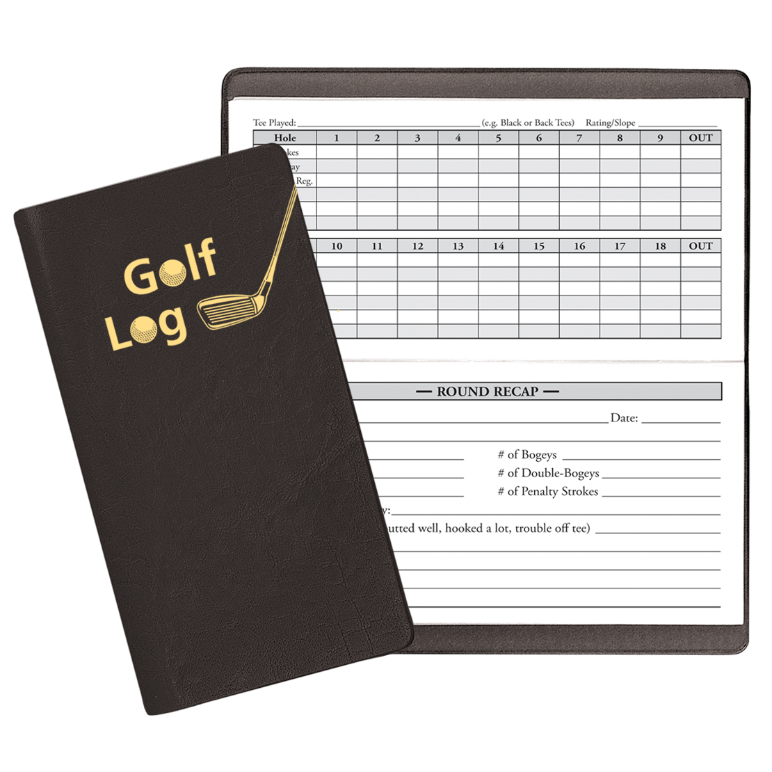 Golf Log w/ Continental Cover 1