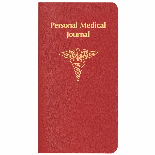 Personal Medical Journal w/ Leatherette Cover 1