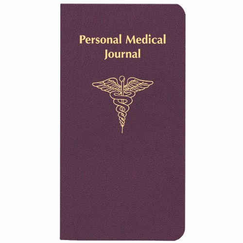 Personal Medical Journal w/ Leatherette Cover 1