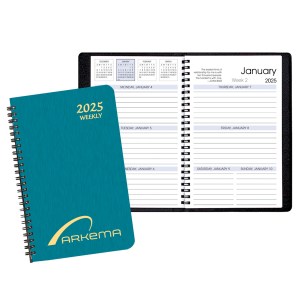 Weekly Desk Appointment Planner w/ Shimmer Cover 1 Weekly Desk Appointment Planner w/ Shimmer Cover 1
