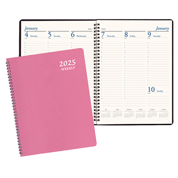 Professional Weekly Desk Appointment Planner w/ Twilight Cover 1