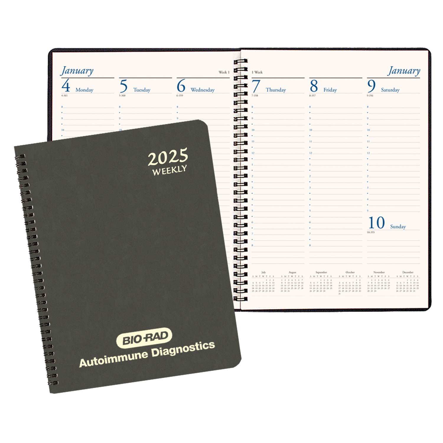 Professional Weekly Desk Appointment Planner w/ Canyon Cover 1