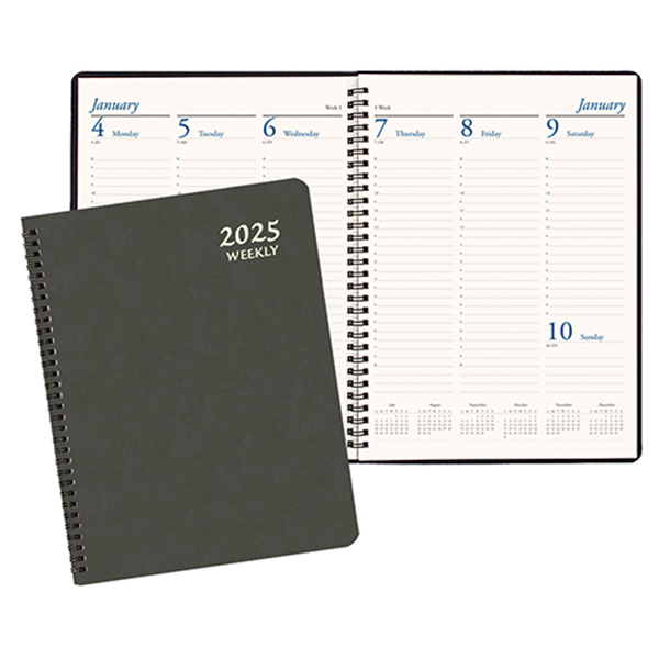 Professional Weekly Desk Appointment Planner w/ Canyon Cover 1