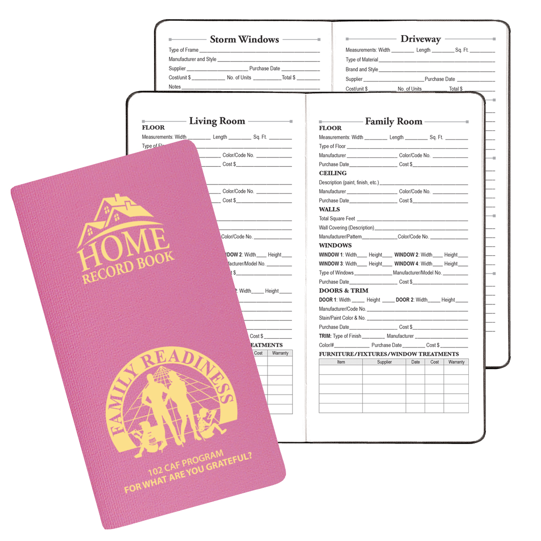 Home Record Book w/ Twilight Cover 1