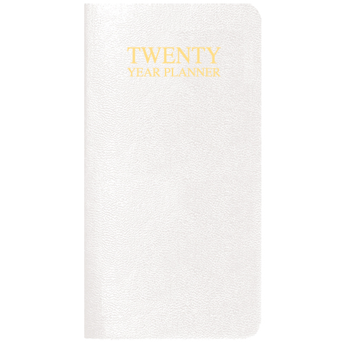 20 Year Reference Planner w/ Leatherette Cover 1