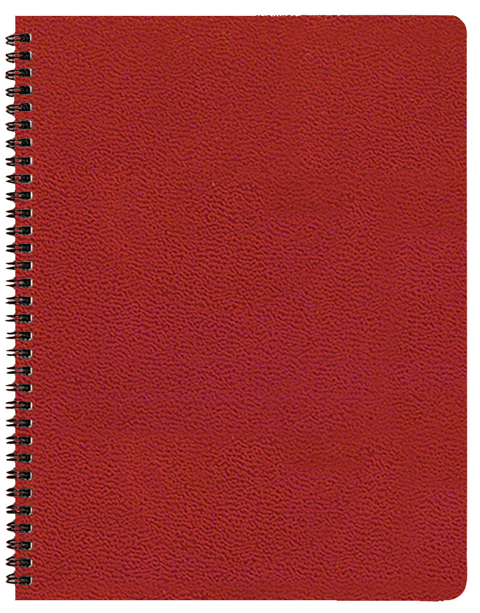 Two Year Monthly Desk Planner w/ Leatherette Cover 1