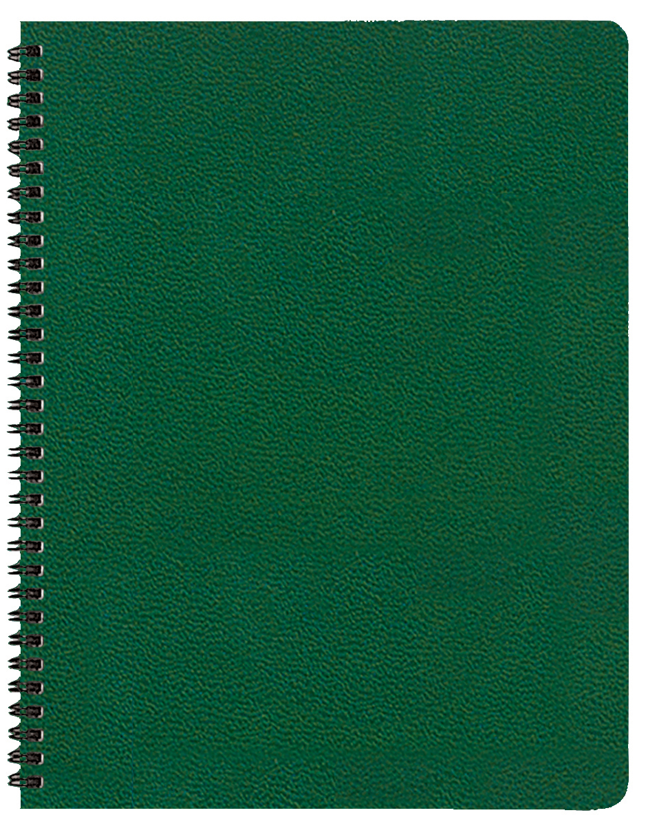 Two Year Monthly Desk Planner w/ Leatherette Cover 1