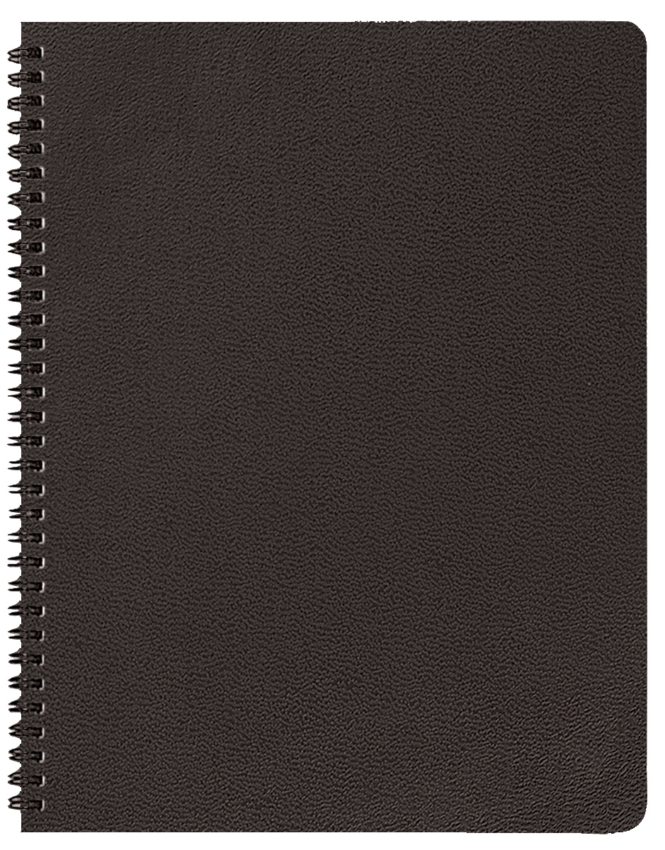Two Year Monthly Desk Planner w/ Leatherette Cover 1