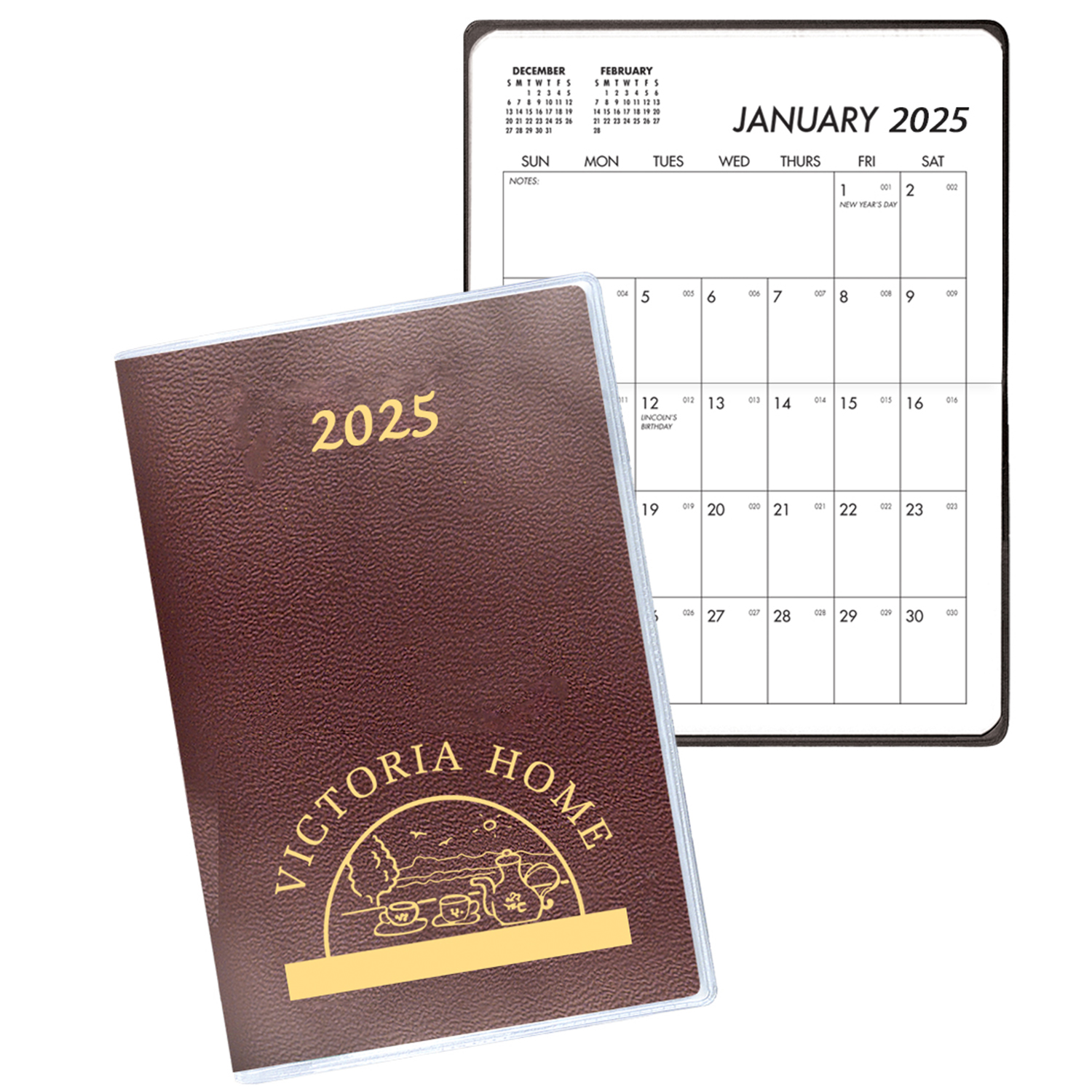 Perfect Fit Pocket Planner w/Clear Cover 1