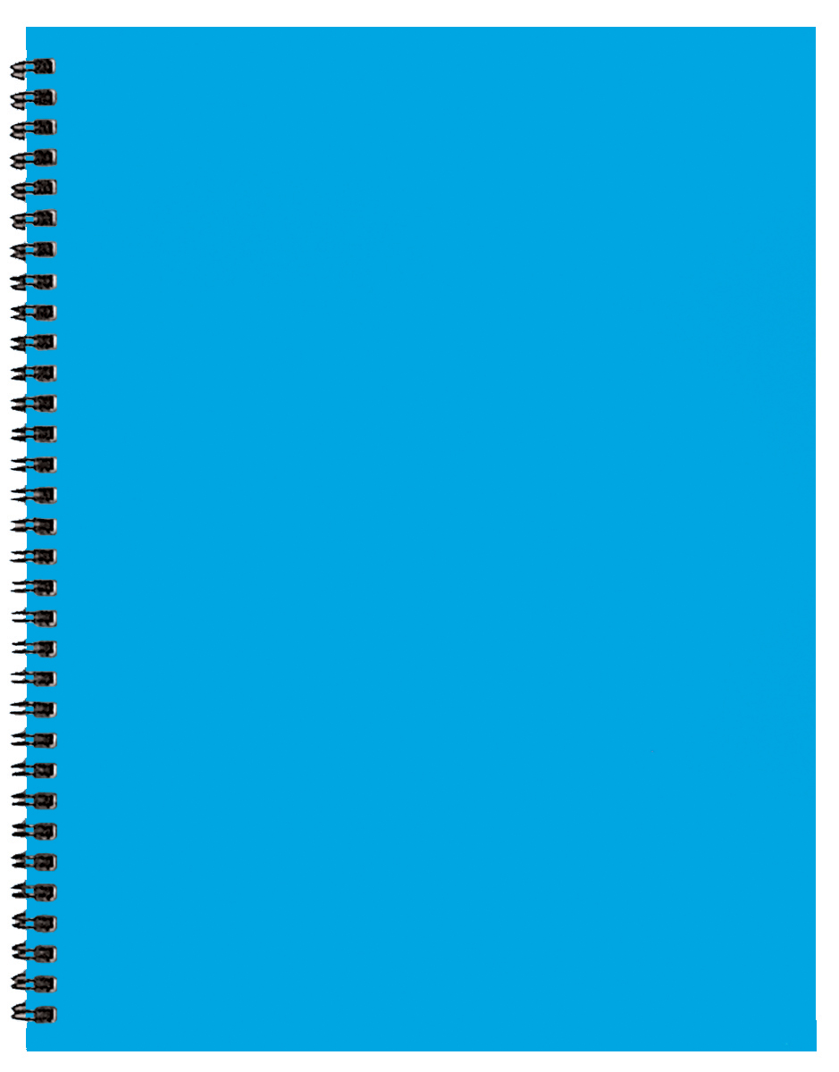 Academic Wire Bound Monthly Desk Planner w/ Technocolor Cover 1