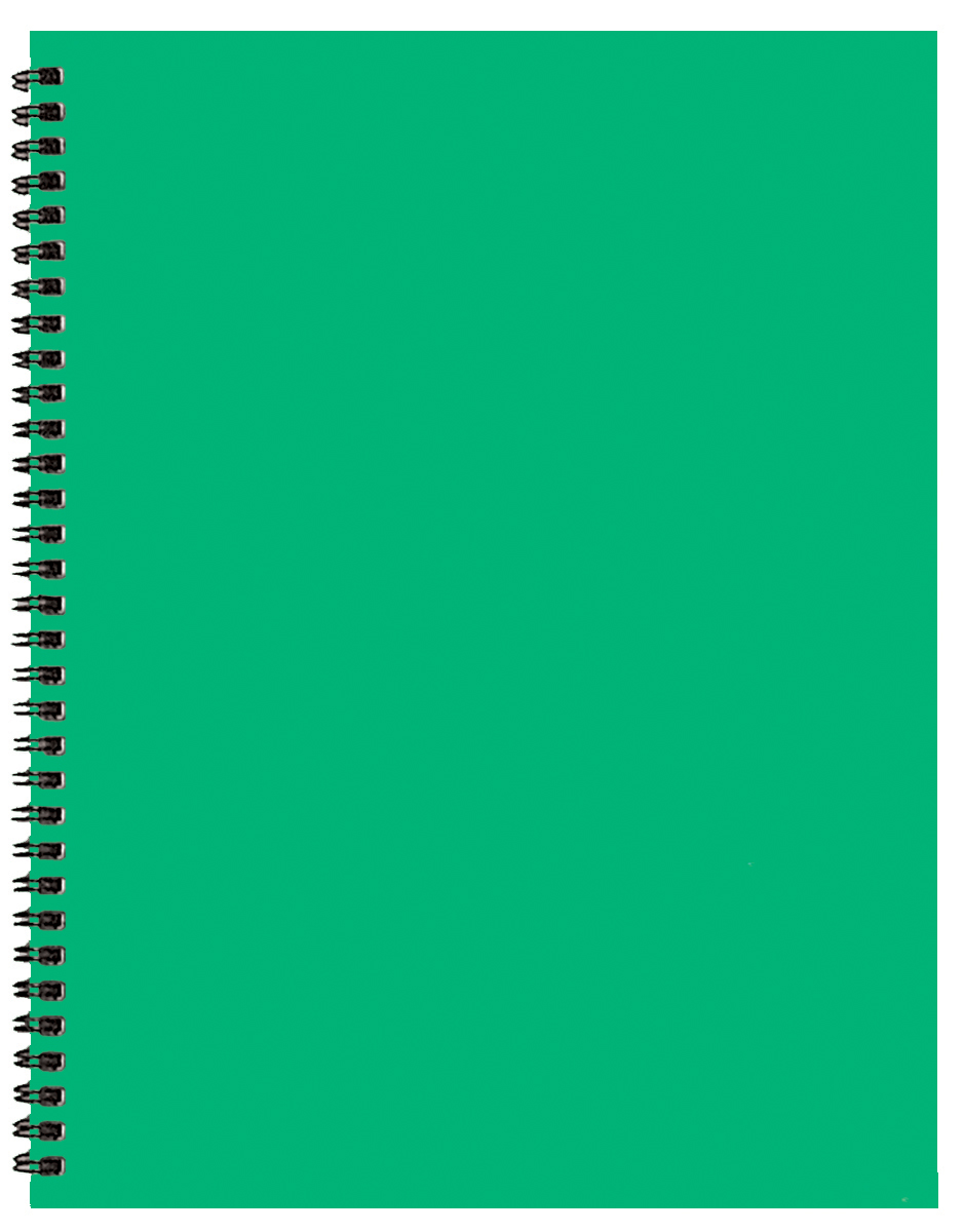 Academic Wire Bound Monthly Desk Planner w/ Technocolor Cover 1
