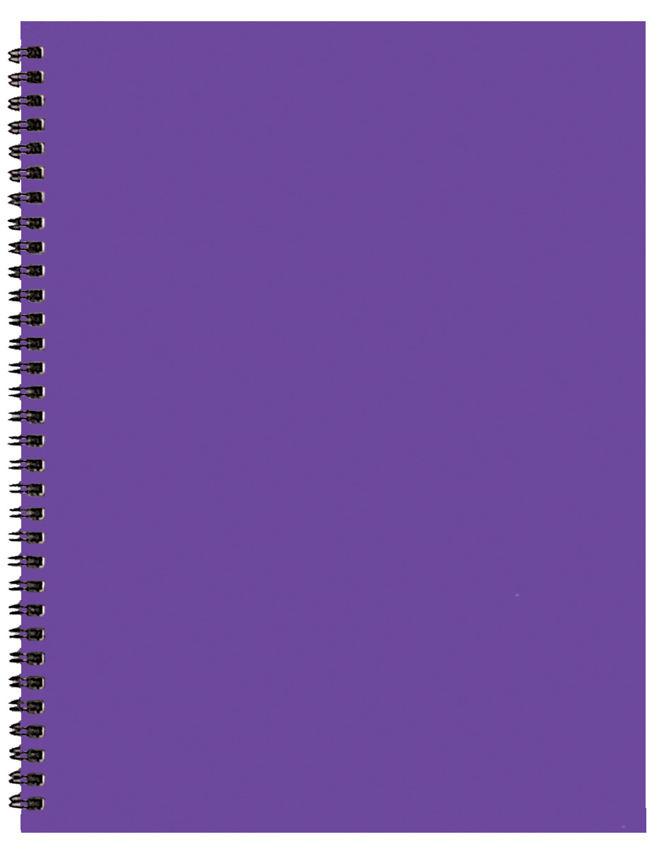 Academic Wire Bound Monthly Desk Planner w/ Technocolor Cover 1