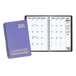 Two Year Monthly Desk Planner w/ Twilight Cover 1 Two Year Monthly Desk Planner w/ Twilight Cover 1