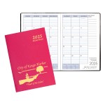 Monthly Desk Saddle Stitched Appointment Planner w/ Twilight Cover 1 Monthly Desk Saddle Stitched Appointment Planner w/ Twilight Cover 1