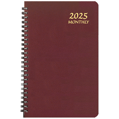 Monthly Desk Appointment Planner w/ Leatherette Cover 1