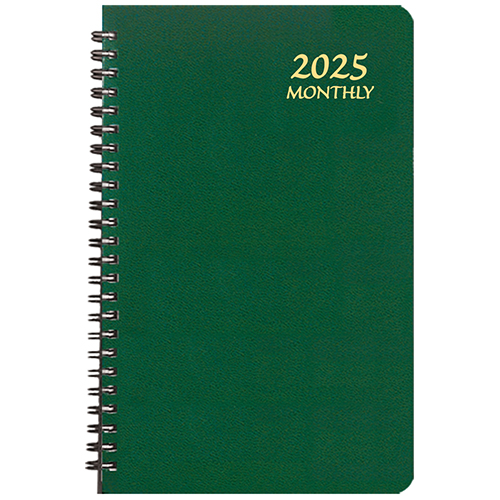 Monthly Desk Appointment Planner w/ Leatherette Cover 1