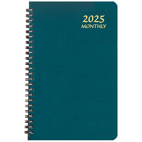 Monthly Desk Appointment Planner w/ Leatherette Cover 1