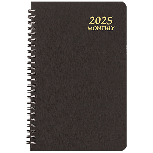 Monthly Desk Appointment Planner w/ Leatherette Cover 1