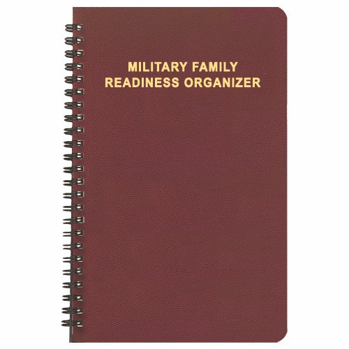 Military Readiness Organizer/ Leatherette Cover 1
