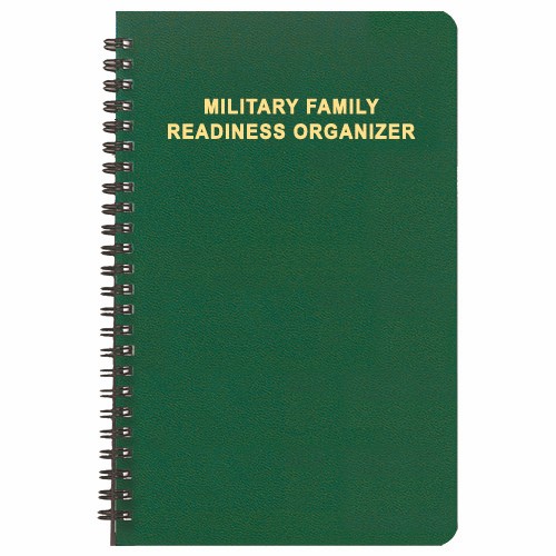 Military Readiness Organizer/ Leatherette Cover 1