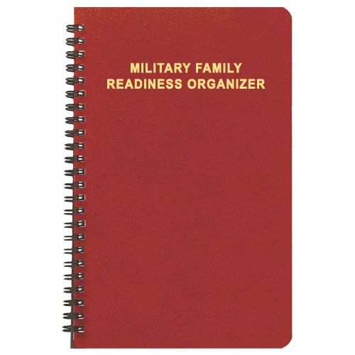 Military Readiness Organizer/ Leatherette Cover 1