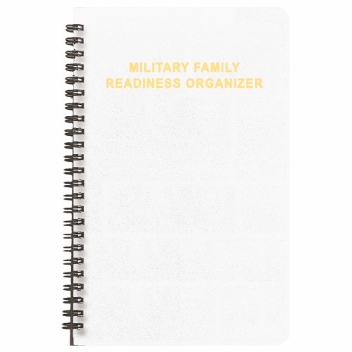 Military Readiness Organizer/ Leatherette Cover 1