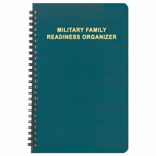 Military Readiness Organizer/ Leatherette Cover 1