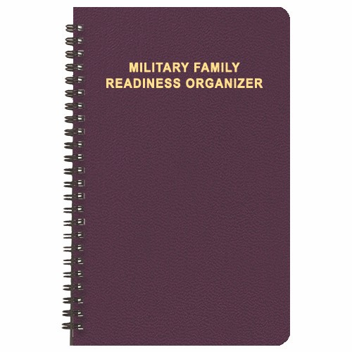 Military Readiness Organizer/ Leatherette Cover 1