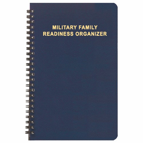 Military Readiness Organizer/ Leatherette Cover 1