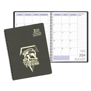 Academic Wire Bound Monthly Appointment Planner w/ Canyon Cover 1 Academic Wire Bound Monthly Appointment Planner w/ Canyon Cover 1
