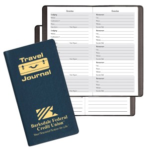 Travel Journal w/ Continental Cover 1 Travel Journal w/ Continental Cover 1
