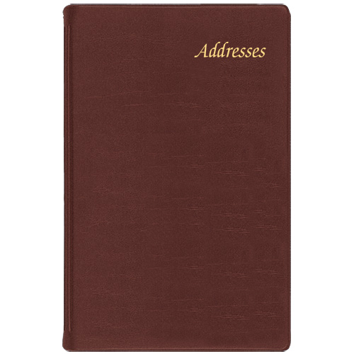 Large Address Book/ Continental Cover 1
