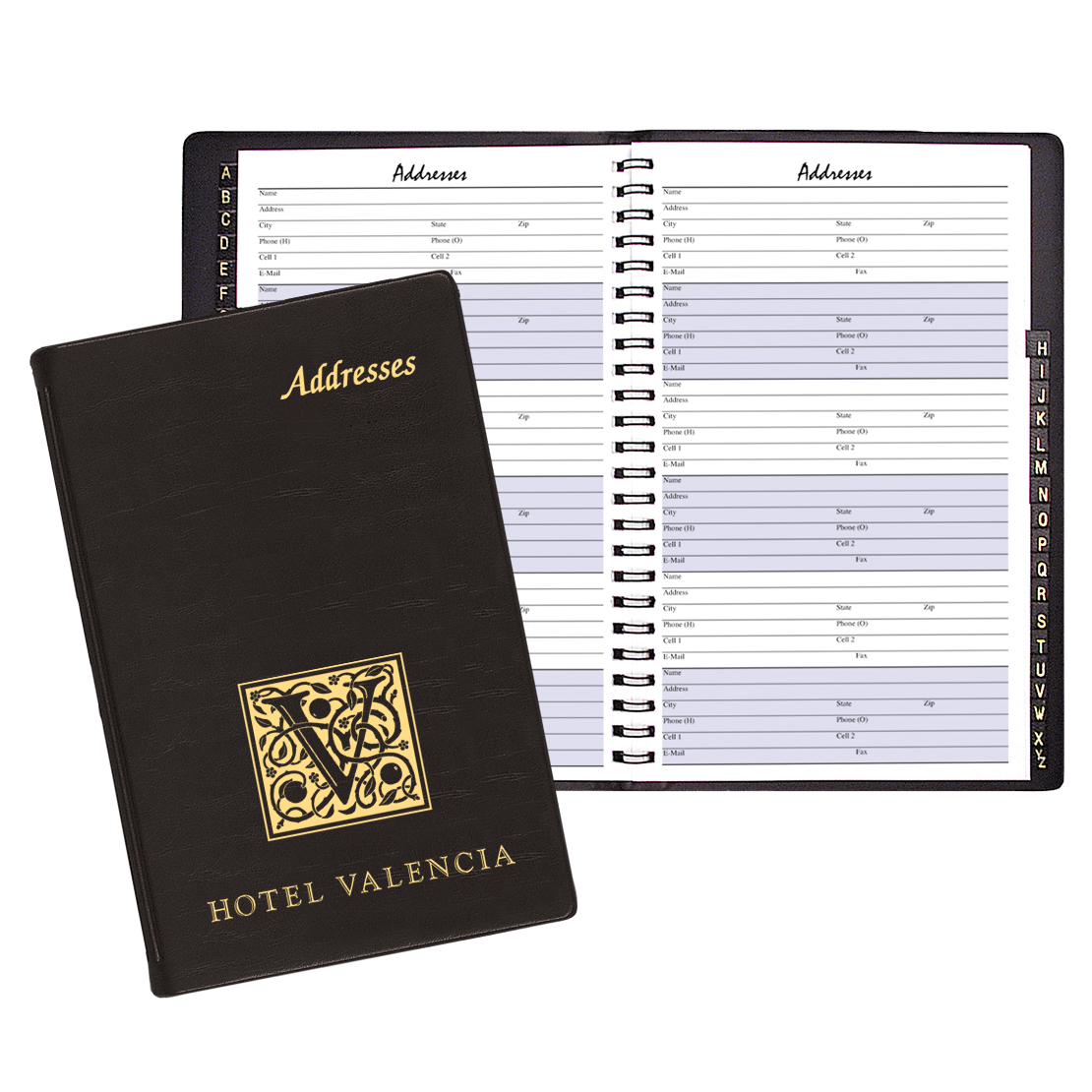 Large Address Book/ Continental Cover 1