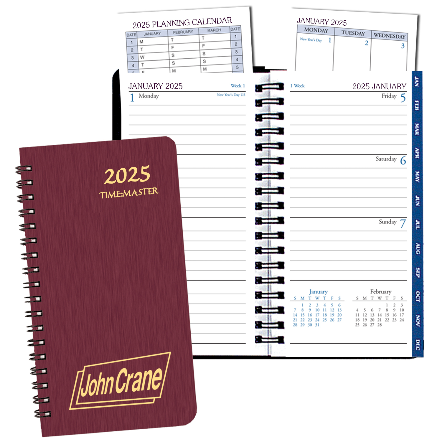 Time Management Pocket Planner w/ Shimmer Cover 1