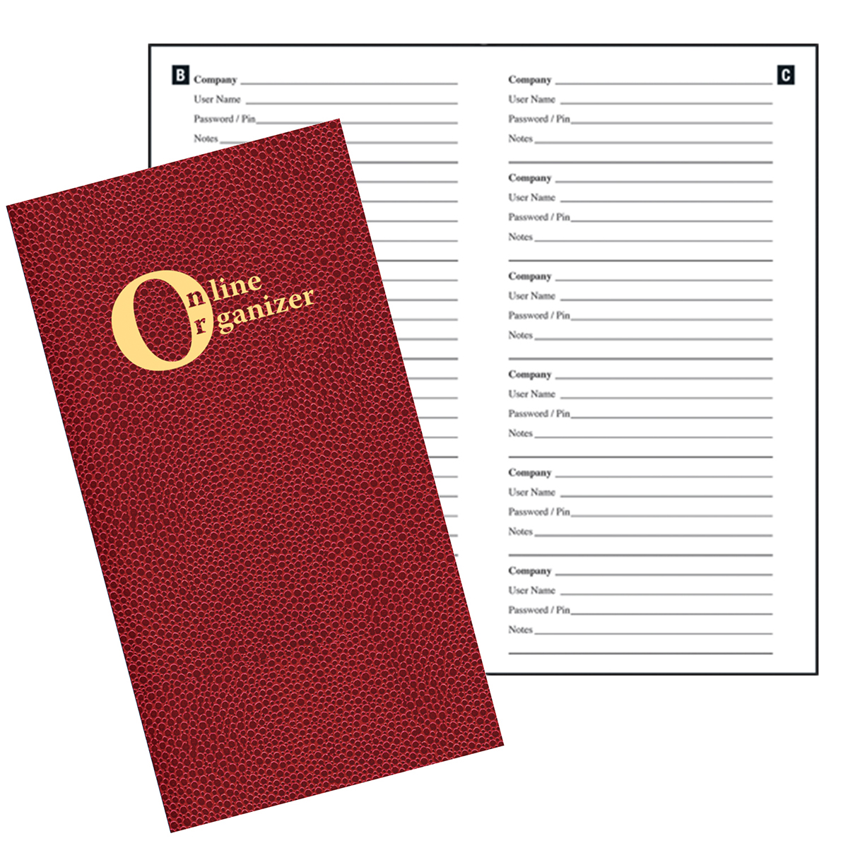 Online Organizer/ Cobblestone Cover 1