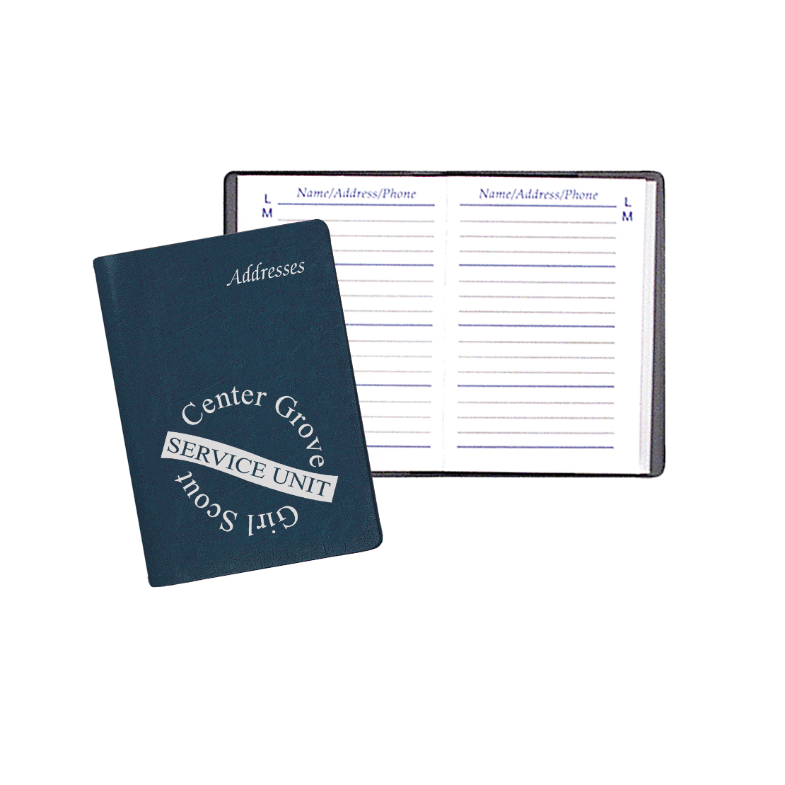 Mini Address Book w/ Continental Cover 1