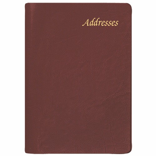 Mini Address Book w/ Continental Cover 1