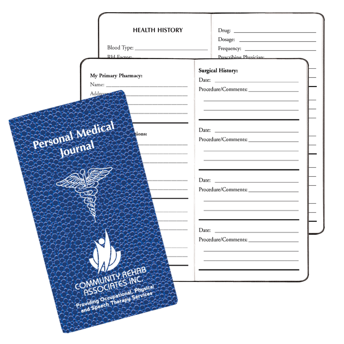 Personal Medical Journal/ Cobblestone Covers 1