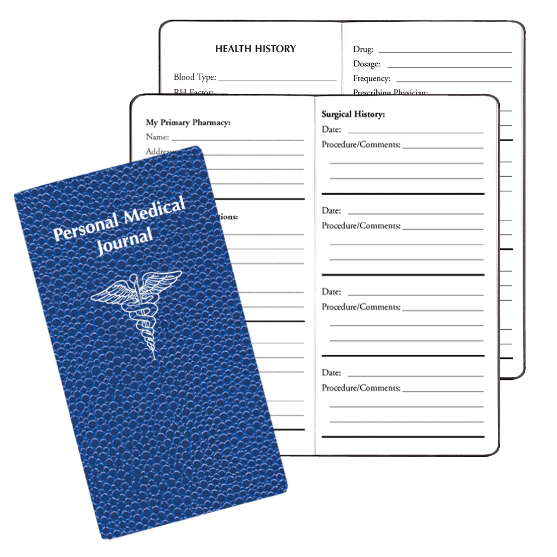 Personal Medical Journal/ Cobblestone Covers 1