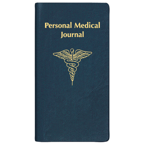 Personal Medical Journal w/ Continental Vinyl Cover 1
