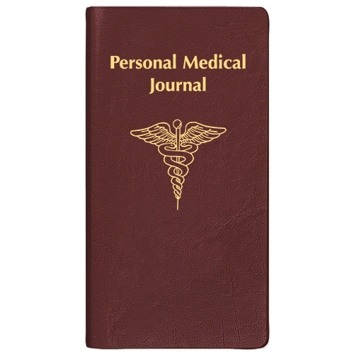 Personal Medical Journal w/ Continental Vinyl Cover 1