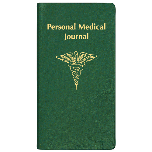 Personal Medical Journal w/ Continental Vinyl Cover 1