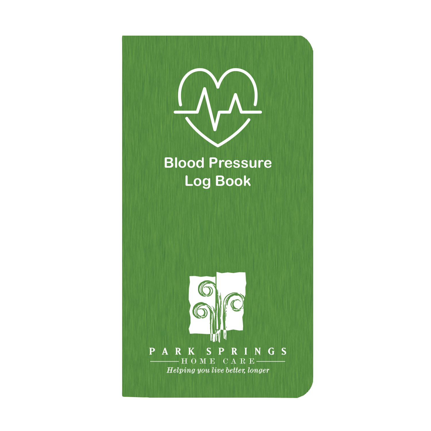 Blood Pressure Log Book w/ Shimmer Cover 1