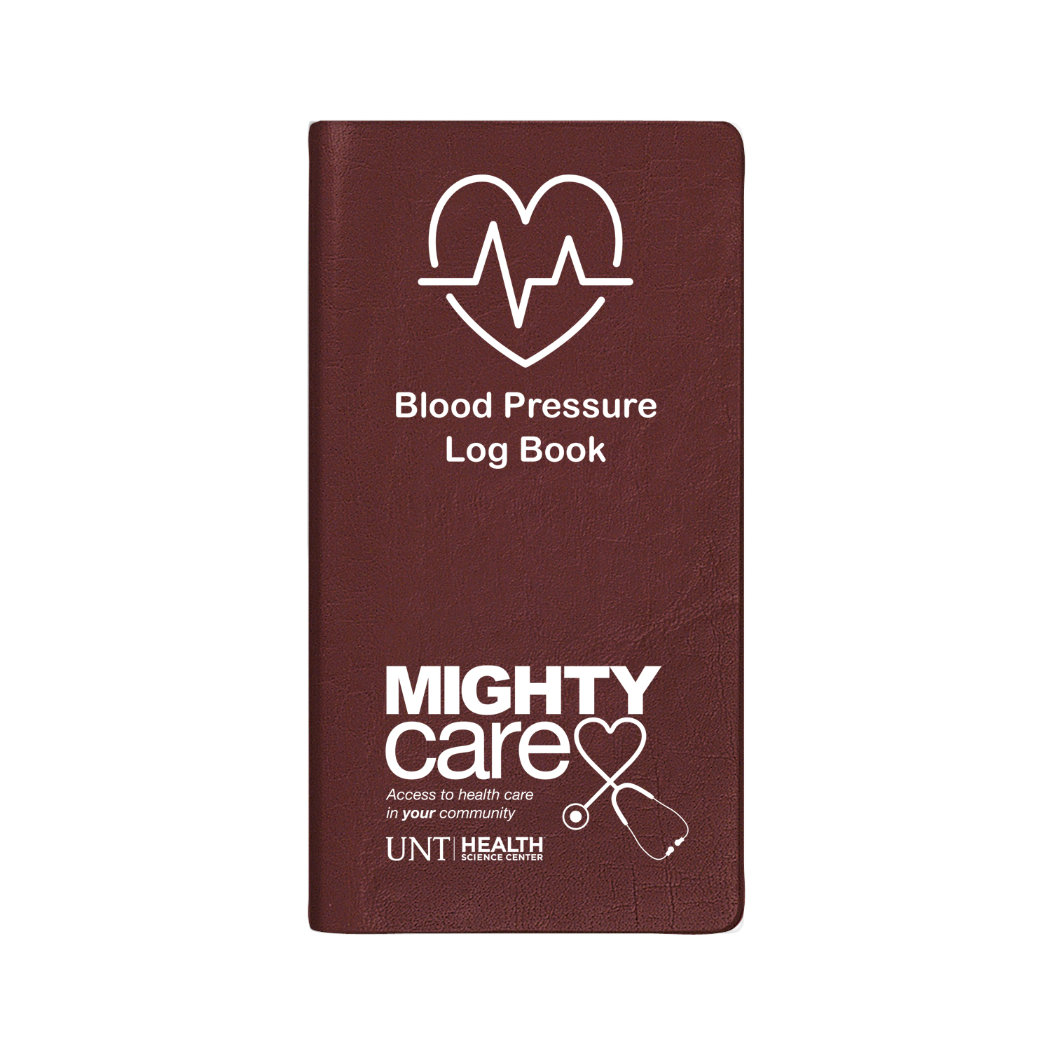 Blood Pressure Log Book w/ Continental Cover 1