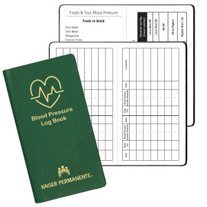 Blood Pressure Log Book w/ Continental Cover 1 Blood Pressure Log Book w/ Continental Cover 1