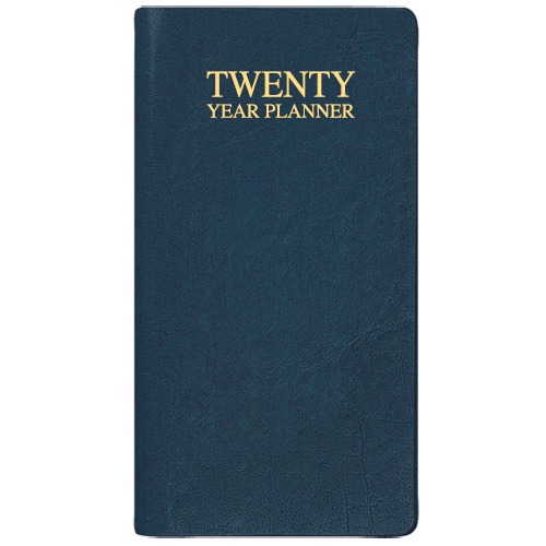 20 Year Reference Planner w/ Continental Vinyl Cover 1